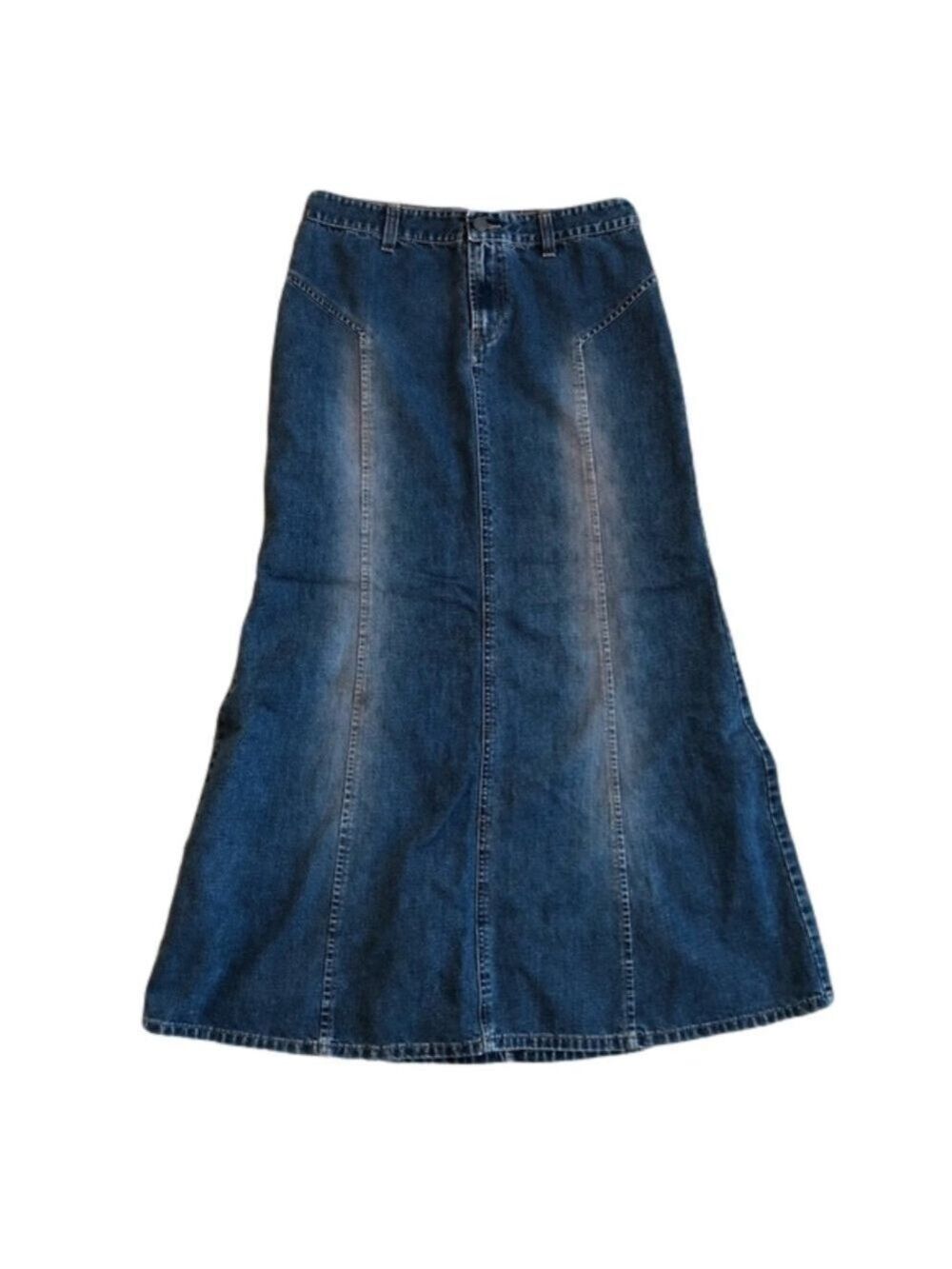 Vintage Squeeze Stephen Hardy acid wash denim skirt size 7